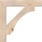 Ekena Millwork Imperial Block Smooth Bracket, Douglas Fir, 5 1/2"W x 38"D x 38"H BKT06X38X38IMP05SDF - alternate 4
